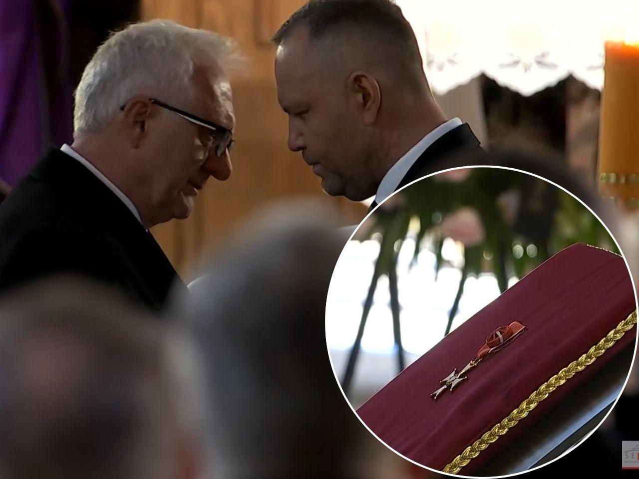 Poruszająca scena w kościele. Nawrocki podszedł do ojca Łukasza Litewki