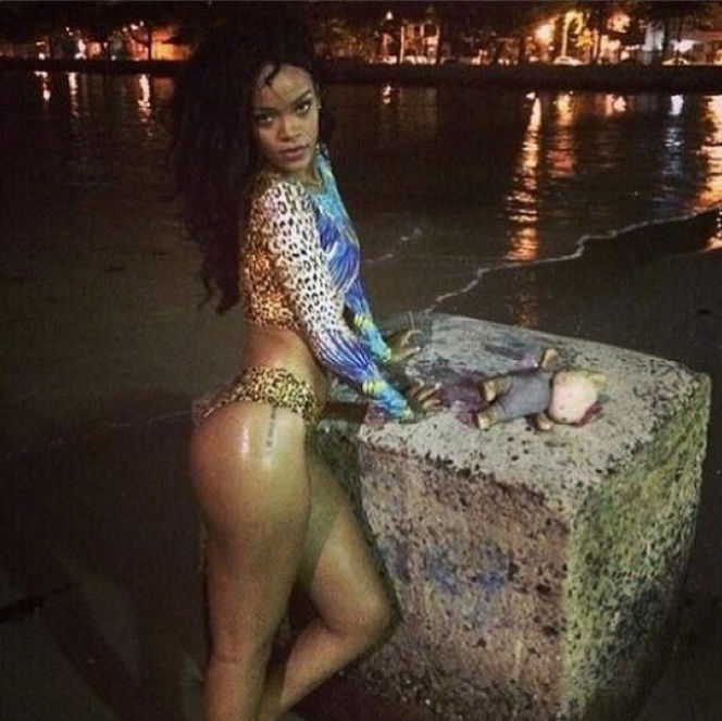 Rihanna w Brazylii