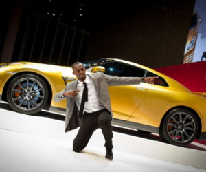 Usain Bolt i Nissan GT-R 