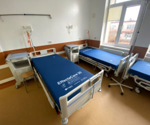 Szpital tymczasowy dla pacjentów z COVID-19 przy ul. Żurawiej w Białymstoku