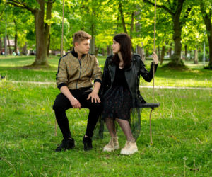 Barwy szczęścia, odc. 2525: Madzia (Natalia Sierzputowska), Tymon (Jakub Wróblewski) 