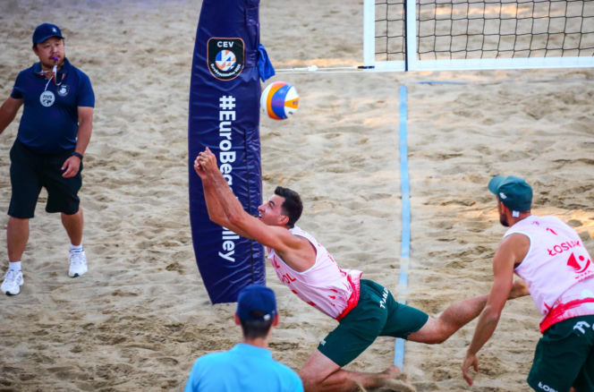 Drugi dzień CEV EuroBeachVolley 2026 za nami. Mistrzostwa Europy już bez Biało-Czerwonych.