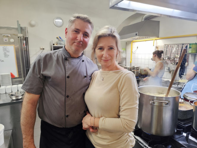 Słynna "Jadłodajnia u Stasi" przy ul. Mikołajskiej 12 w Krakowie