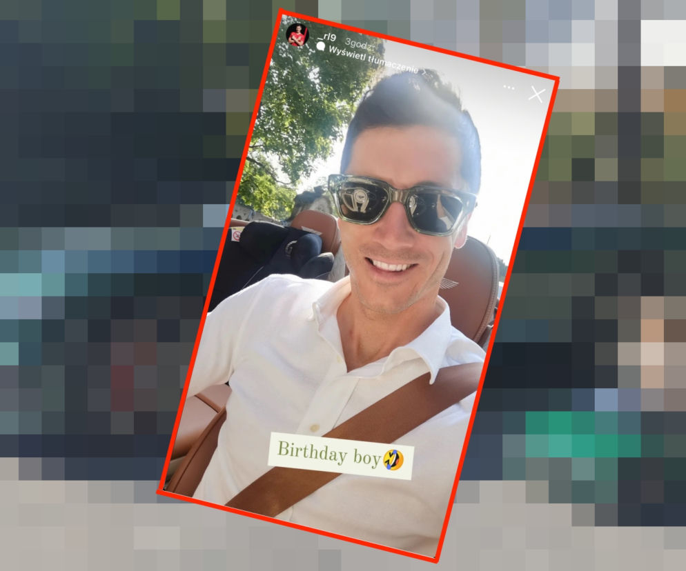 Robert Lewandowski jeździ zielonym Bentleyem