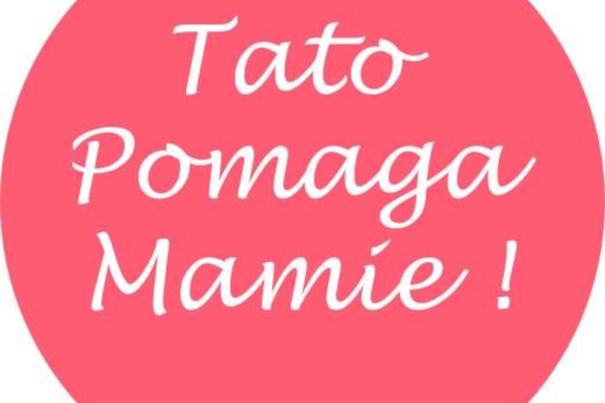 Tato pomaga mamie