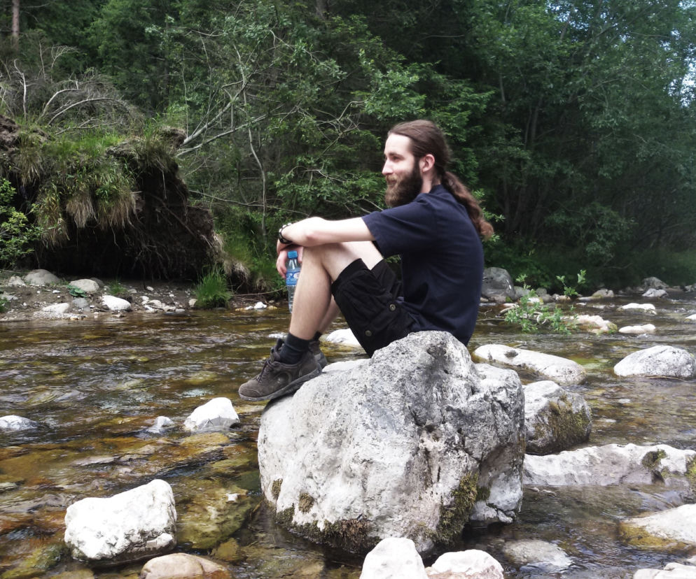 Mateusz Pitura jest studentem piątego roku geologii