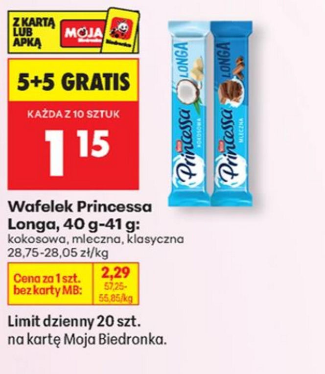 romocje na słodycze w Biedronce