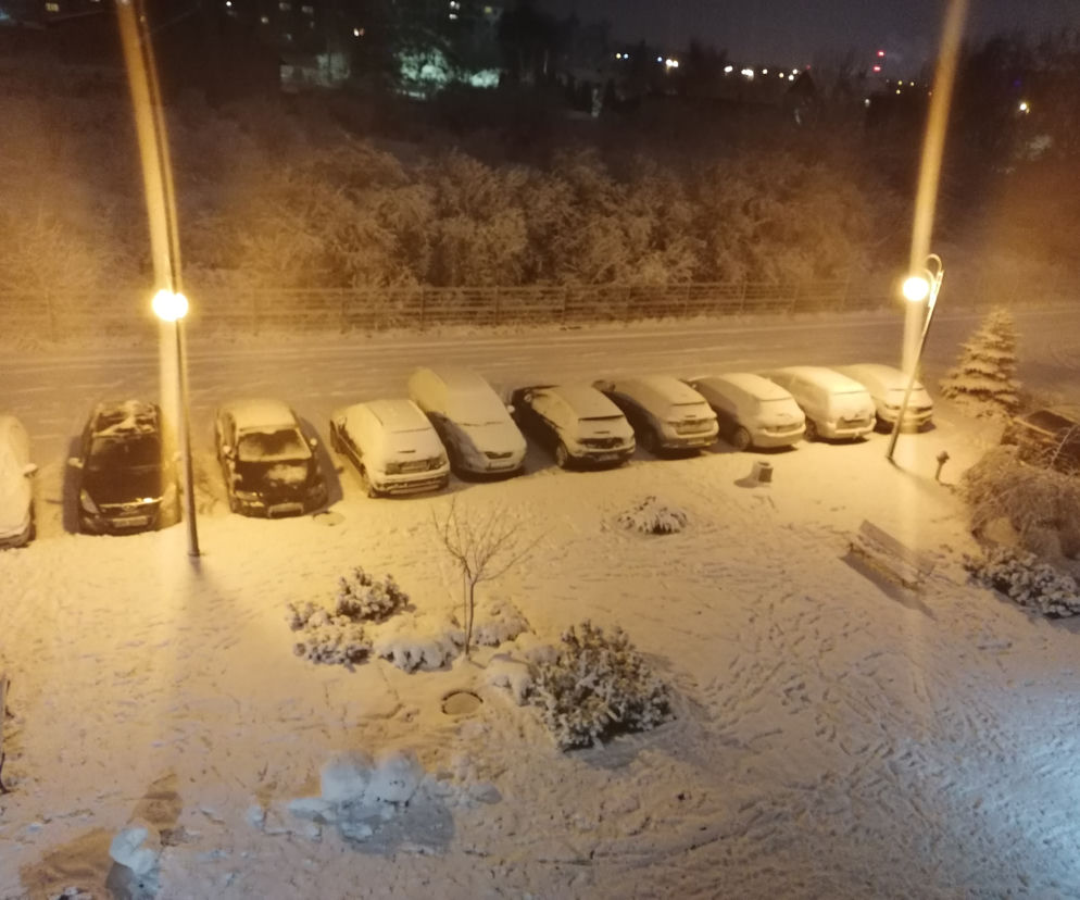 Zima znów opanowała Radom