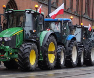 Strajk rolników w Bydgoszczy [ZDJĘIA]