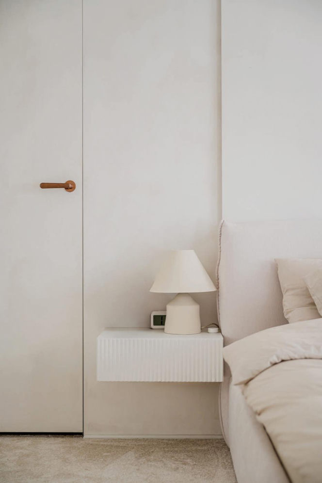 Wnętrze inspirowane Kolorem Roku Pantone 2026 Cloud Dancer