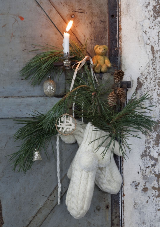 Boże Narodzenie w stylu shabby chic