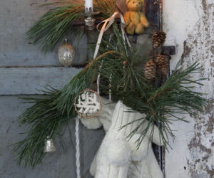 Boże Narodzenie w stylu shabby chic