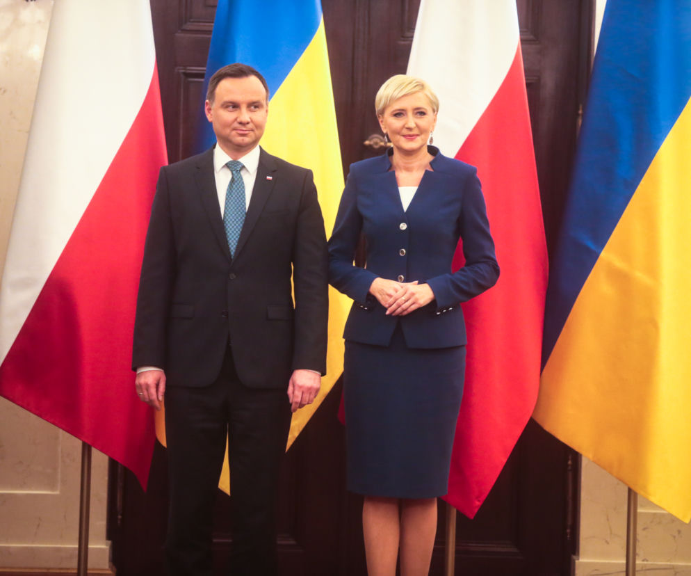Agata Duda i Andrzej Duda