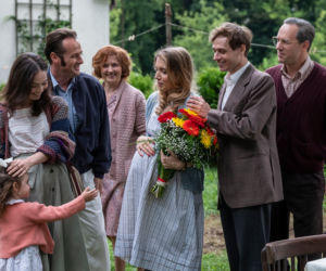 	Stulecie Winnych 4 odc. 48. Agnieszka (Ina Sobala), Michał junior (Marcin Franc), Michał (Stefan Pawłowski), Ania (Urszula Grabowska), Michelle (Maria Pawłowska), Janusz (Paweł Małaszyński)