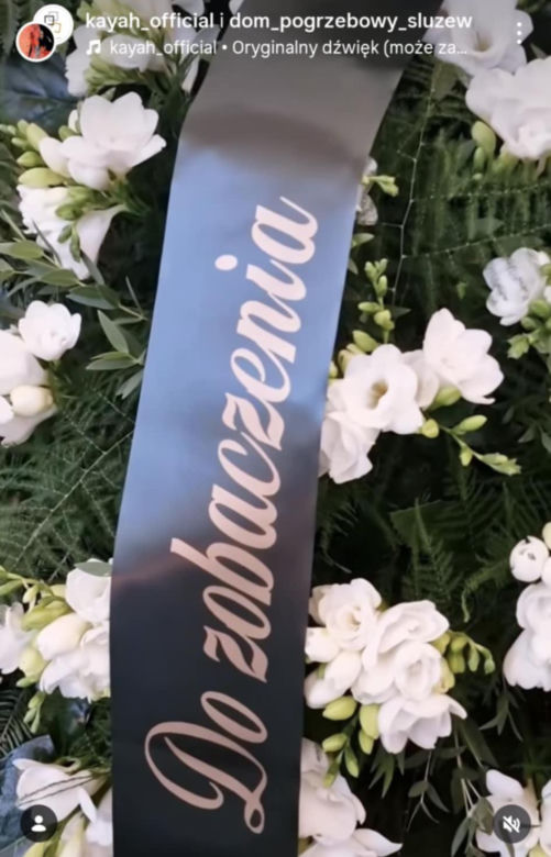 Kayah pożegnała mamę