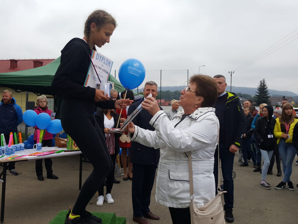 Łękawica biegała dla ojca Michała Tomaszka