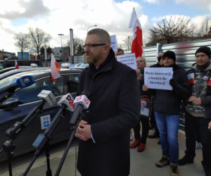 Protest rzeszowskich taksówkarzy: Nie chcemy jałmużny, chcemy  pracować