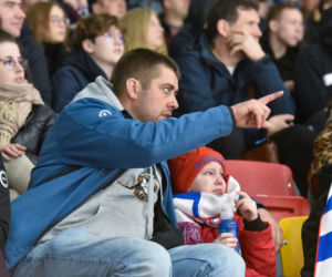 KH Energa Toruń - Unia Oświęcim 4:1, zdjęcia kibiców i zawodników z meczu nr 6