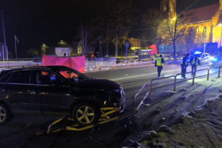 Tragiczny wypadek na DK11. Śmiertelne potrącenie pieszego