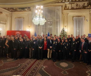 Wieczór NYPD Pulaski Association w Konsulacie Generalnym RP w Nowym Jorku