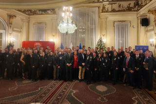 Wieczór NYPD Pulaski Association w Konsulacie Generalnym RP w Nowym Jorku