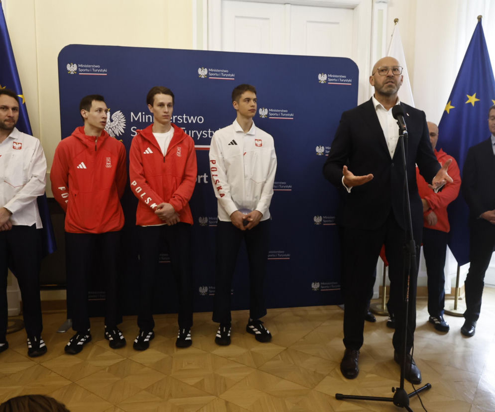 Polscy medaliści odebrali nagrody. Uwagę w ministerstwie skradł jeden szczegół