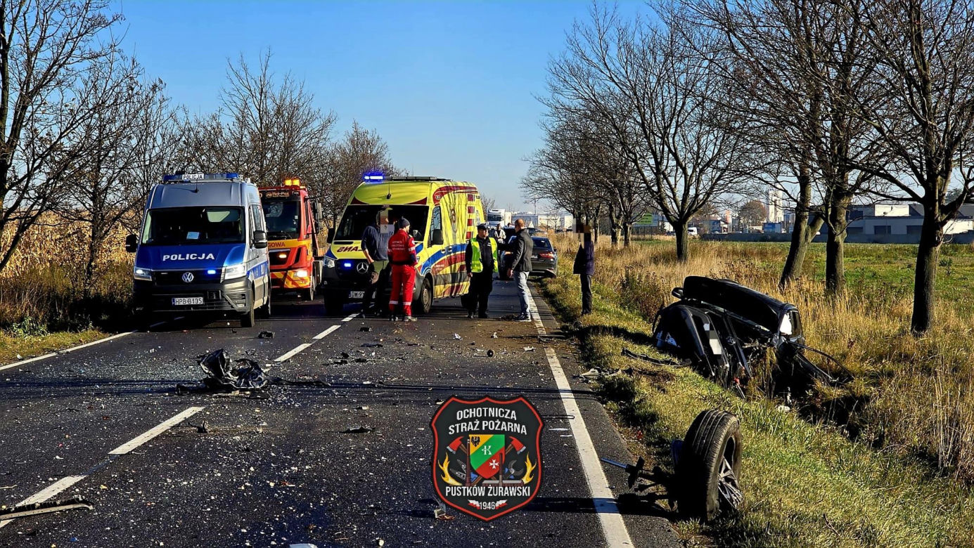 Śmiertelny wypadek na DK 35 pod Wrocławiem