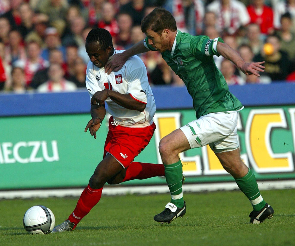 Emmanuel Olisadebe wraca do gry?! Legendarny piłkarz zasilił klub A-Klasy