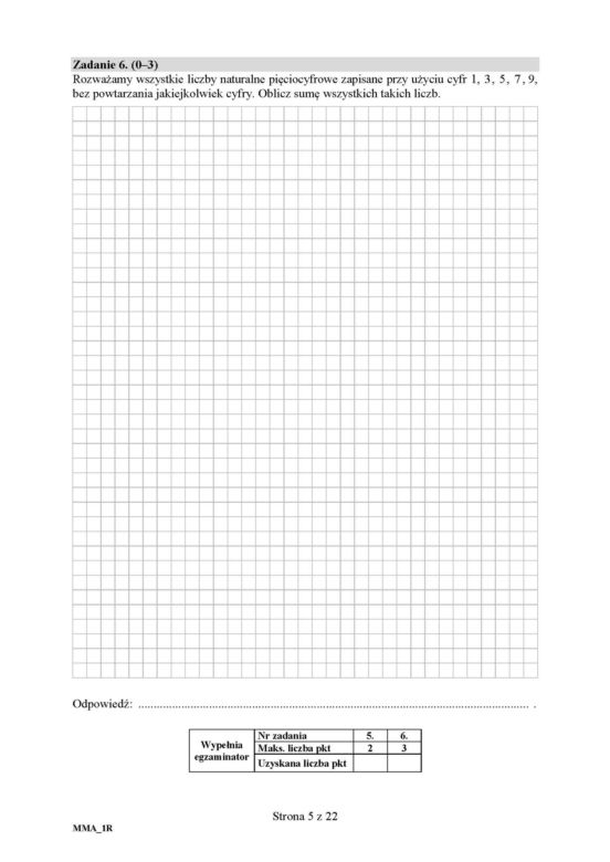 Matura 2019 matematyka p.rozszerzony