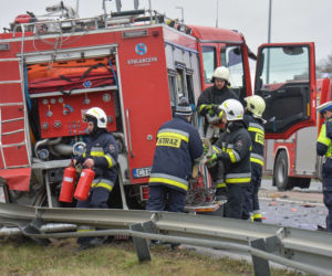 Zginęli w wozie strażackim chwilę po tym jak wyjechali z remizy