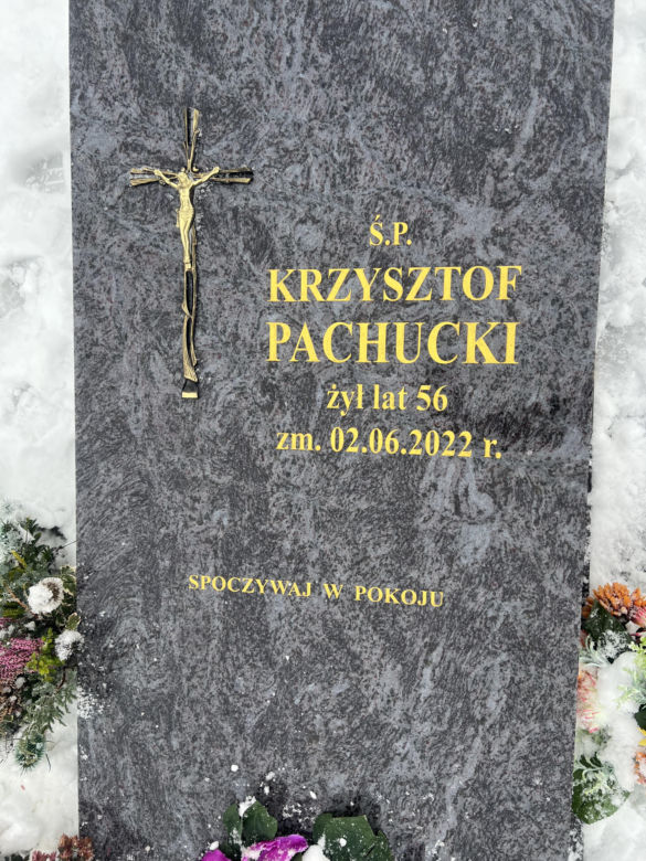 Tak wygląda grób Krzysztofa z "Rolnik szuka żony"