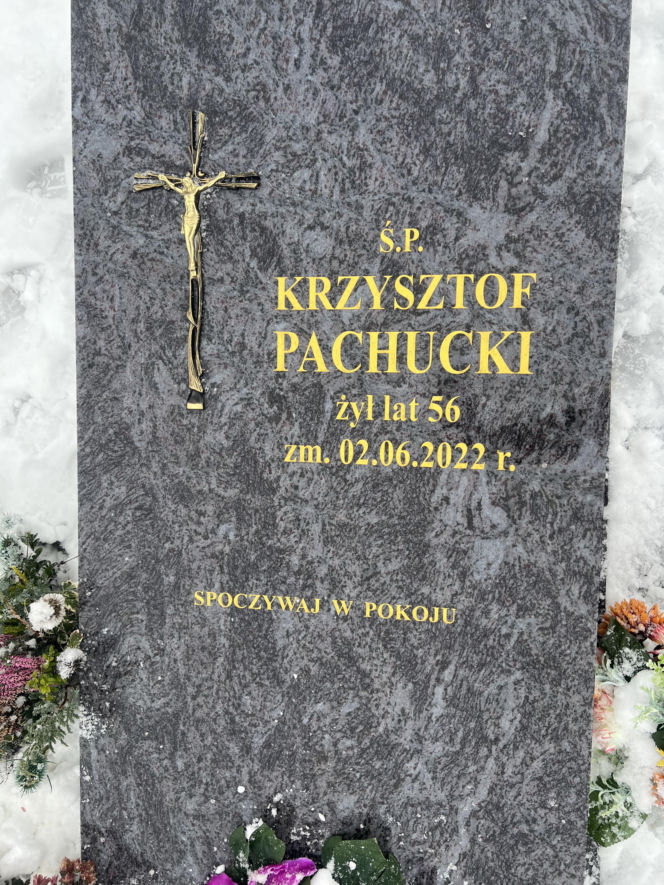 Tak wygląda grób Krzysztofa z "Rolnik szuka żony"