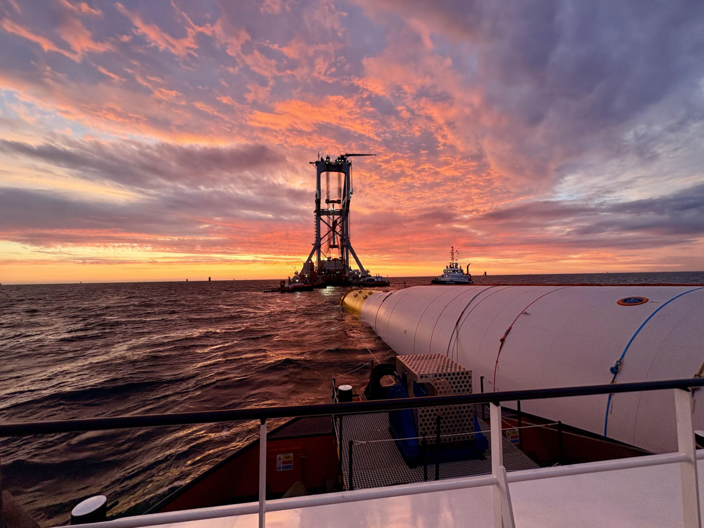 Budowa największej farmy wiatrowej Baltica 2