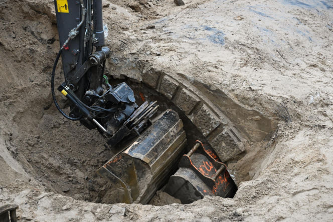 Odkopali zabytkowy most