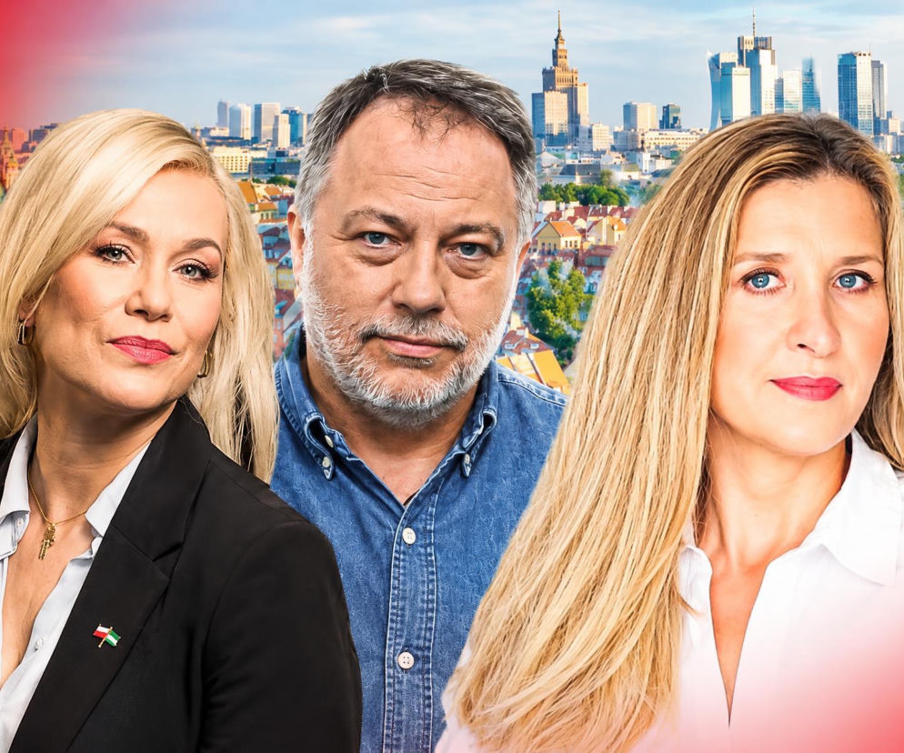 Kamila Biedrzycka, Marcin Celiński i Magdalena Rigamonti na tle Warszawy. O bezpieczeństwie dzieci w sieci na SE Polityka.