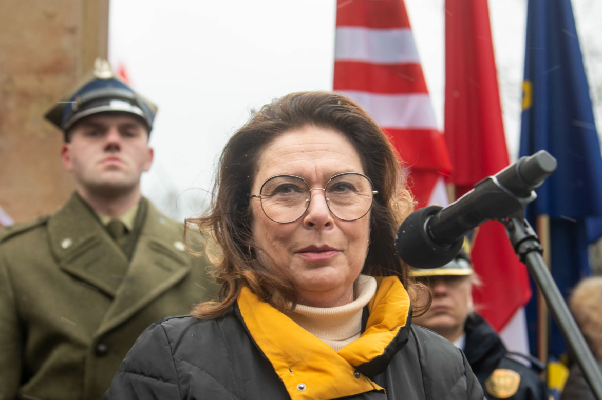 Uroczystość nadania śródmiejskiemu pasażowi imienia Zbigniewa Brzezińskiego