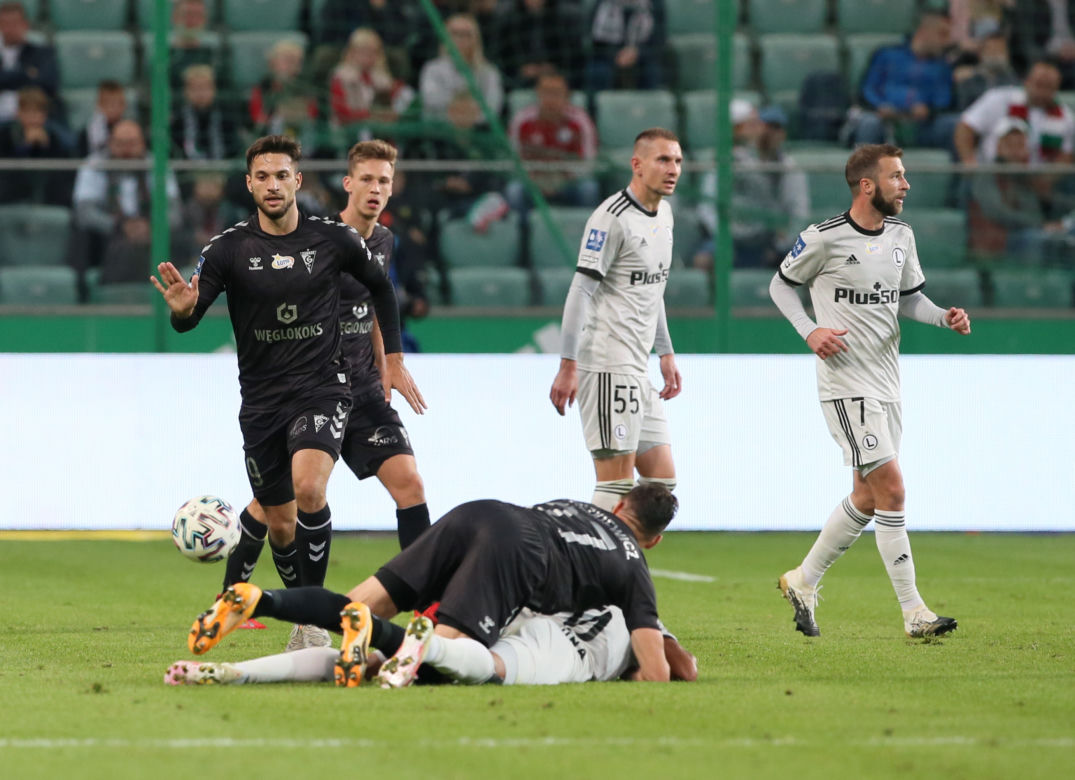 Legia Warszawa vs. Górnik Zabrze, Jesus Jimenez