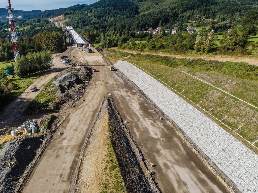 Budowa trasy S1 w Beskidach