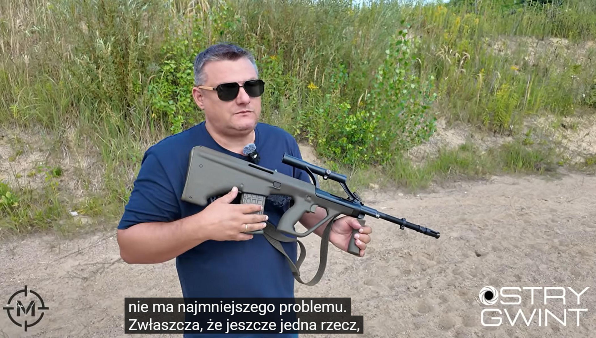 Steyr AUG / StG 77 - test karabinu