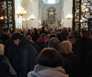 Pogrzeb prof. Romualda Dębskiego.