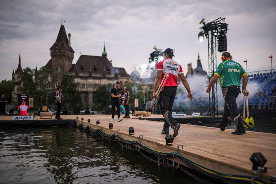 Michał Dubicki, drwal Stihl Timbersports