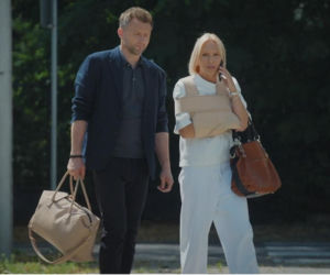 M jak miłość odc. 1895. Dorota (Iwona Rejzner), Bartek (Arkadiusz Smoleński)