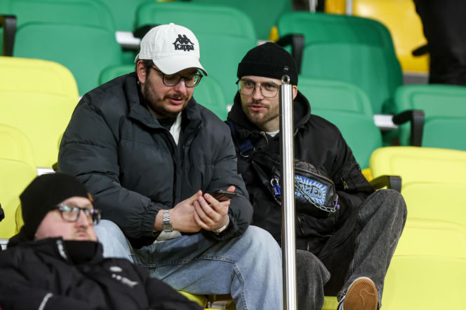 GKS Katowice - Widzew Łódź, zdjęcia kibiców z meczu 20. kolejki PKO BP Ekstraklasy