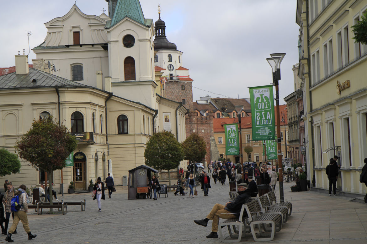 Październikowy spacer po centrum Lublina