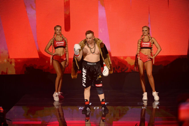 Bartosz Żukowski vel. Waldek Kiepski przegrał na gali Fame