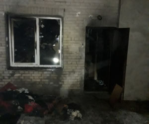 Goniądz. Tragiczny pożar budynku mieszkalnego. Nie żyje jedna osoba [ZDJĘCIA]