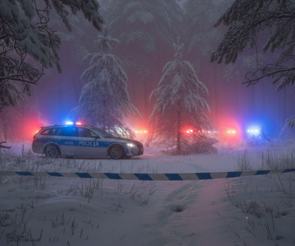 Dramat w lesie pod Warszawą. Nie udało się uratować 57-latki 