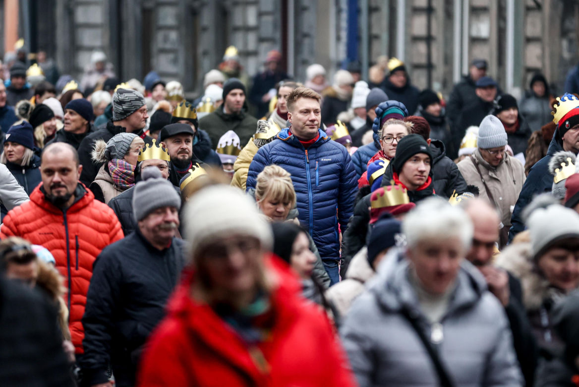 Orszak Trzech Króli przeszedł ulicami Bytomia