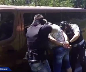 Zatrzymanie Azera Azada A. przez policjantów CBŚP