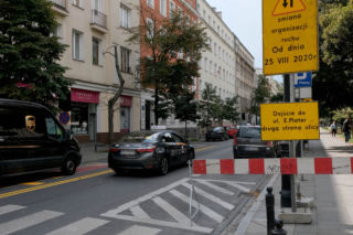 Warszawa: Remont na ul. Wspólnej. Sprawdź gdzie i dlaczego [GALERIA]